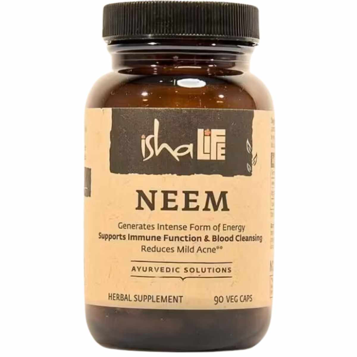 Isha Life Neem Orgánico Soporte Inmune - 90 Cápsulas Veganas - Haz Tu Pedido