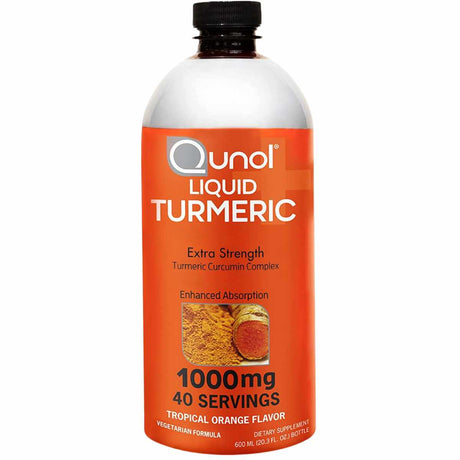 Qunol Curcumina 1000 mg - Sabor Naranja Tropical - 600 ml - Haz Tu Pedido