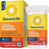 Renew Life Ultimate Flora Probiótico Diario 15 Mil Millones CFU - 90 Cápsulas Vegetarianas - Haz Tu Pedido