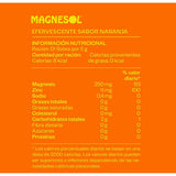 Magnesol Efervescente: Equilibrio, Energía y Vitalidad - Sabor Naranja - 5 g - Tabla Nutricional - Haz Tu Pedido