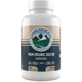 No Boundaries Health and Wellness MSM Orgánico Azufre 500 mg - 180 Cápsulas Vegetales
