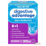 Schiff Digestive Advantage® Probiótico Diario 4 en 1 - 60 Cápsulas - Haz Tu Pedido