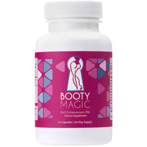 Booty Magic Suplemento para el Crecimineto de Glúteos - 60 Cápsulas - Haz Tu Pedido