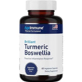 AgeImmune Complejo de Cúrcuma y Boswellia - 60 Cápsulas Vegetarianas
