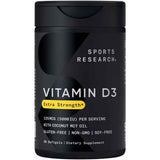 Sports Research Vitamina D3 Con Aceite De Coco - Haz Tu Pedido