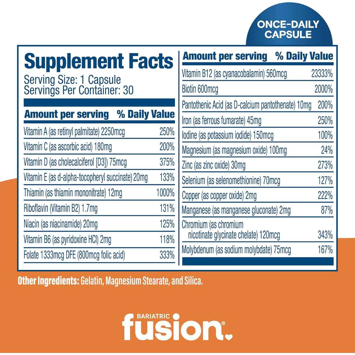 Multivitamínico Con Hierro - Haz Tu Pedido