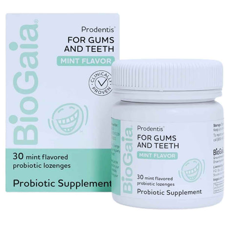 BioGaia Prodentis Probiótico - Sabor Menta - 30 Pastillas - Haz Tu Pedido