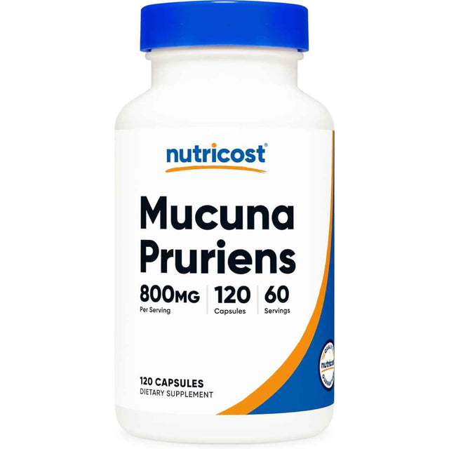 Nutricost Mucuna Pruriens 800 mg - 120 Cápsulas - Haz Tu Pedido
