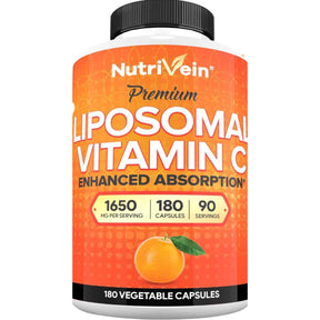 Nutrivein Vitamina C Liposomal  1650 mg - 180 Cápsulas