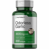 Horbaach Odorless Garlic - 200 Cápsulas Blandas - Haz Tu Pedido
