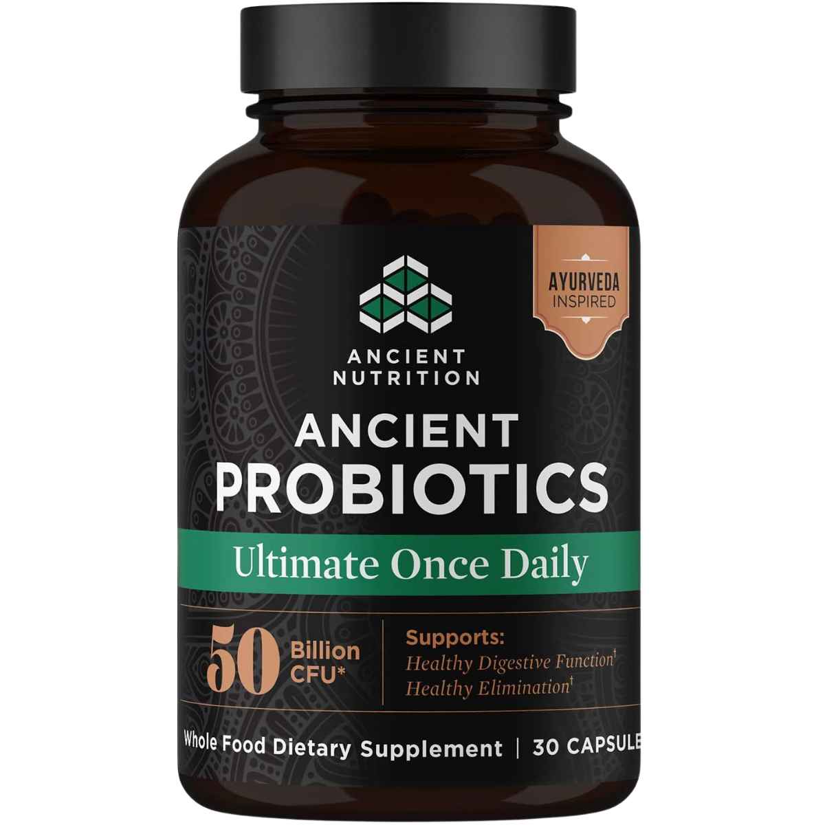 Ancient Nutrition Probióticos Definitivos Diarios Salud Digestiva - 30 Cápsulas - Haz Tu Pedido