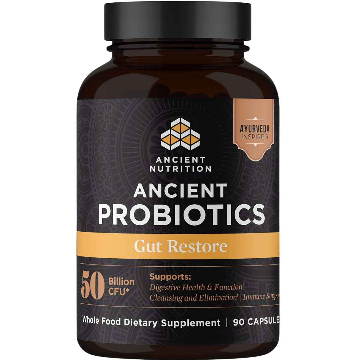 Ancient Nutrition Probióticos Restauración Intestinal - 90 Cápsulas - Haz Tu Pedido