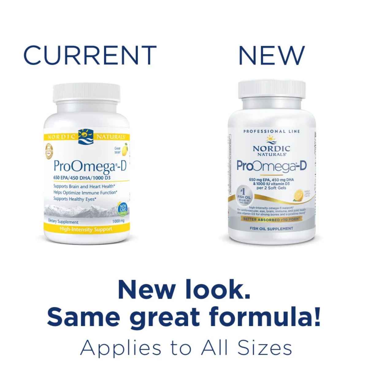 Nordic Naturals ProOmega-D 650 EPA/450 DHA/1000 D3 - Haz Tu Pedido