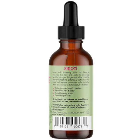 Mielle Aceite fortalecedor de romero y menta - 60 ml - Haz Tu Pedido