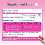 Lovebug Probioticos Equilibrio Vaginal y Control de Levaduras 50 Mil Millones CFU 