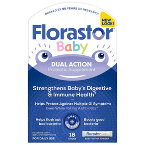 Florastor Suplemento Probiótico de Doble Acción para Bebés - 18 Tubito - Haz Tu Pedido