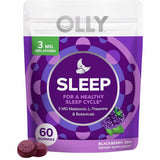 OLLY sleep support  - Sabor Cereza Negra - 60 Gomitas - Haz Tu Pedido