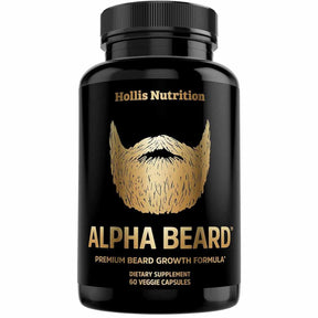 Hollis Nutrition  Alpha Beard - 60 Cápsulas Vegetales - Haz Tu Pedido