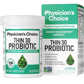 Physicians Choice Thin 30 probiotico 15 Mil Millones CFU - 30 Cápsulas - Haz Tu Pedido