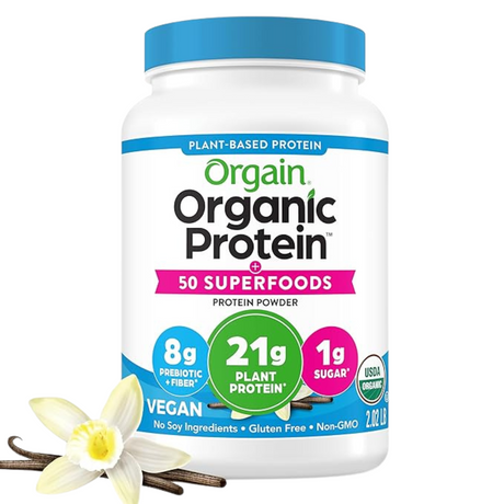 Orgain Proteína Orgánica + Superalimento - Sabor Vainilla - 918 g - Haz Tu Pedido