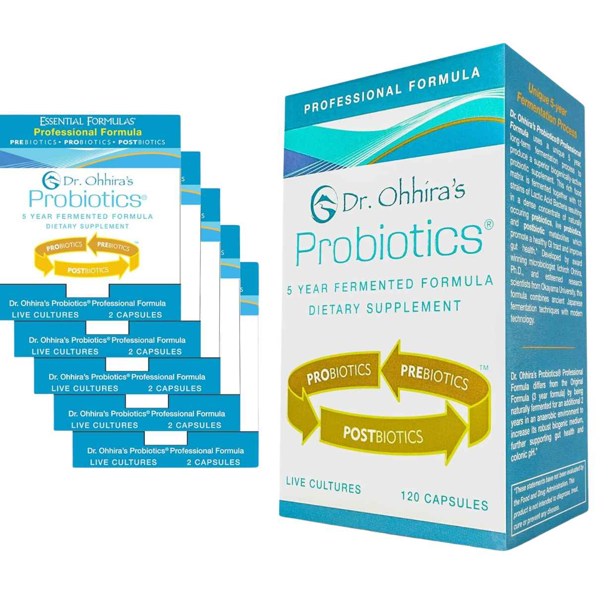 Dr. Ohhira's  Probióticos Fórmula Profesional - 120 Cápsulas - Haz Tu Pedido