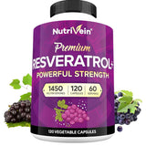 Resveratrol  1450 mg - 120 Cápsulas Vegetales - Haz Tu Pedido