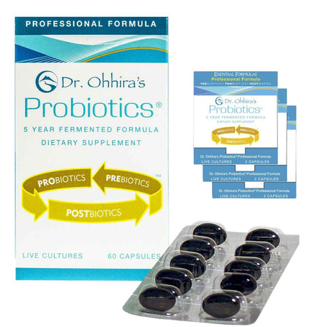 Dr. Ohhira's  Probióticos Fórmula Profesional - 60 Cápsulas - Haz Tu Pedido