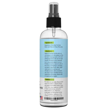 Essentiallybased Aceite de Magnesio - 355 ml - Tabla Nutricional - Haz Tu Pedido