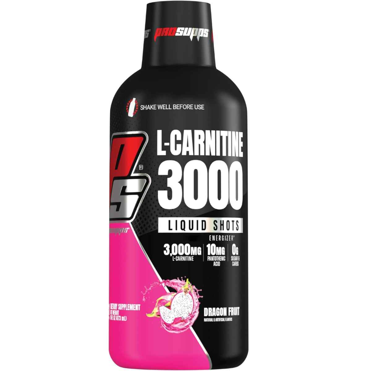 ProSupps®  L-Carnitine Líquido 3000 mg - Sabor Fruta del Dragón - 473 ml - Haz Tu Pedido