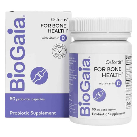 BioGaia Osfortis Probiótico para Apoyo Óseo y Articular - 60 Cápsulas - Haz Tu Pedido