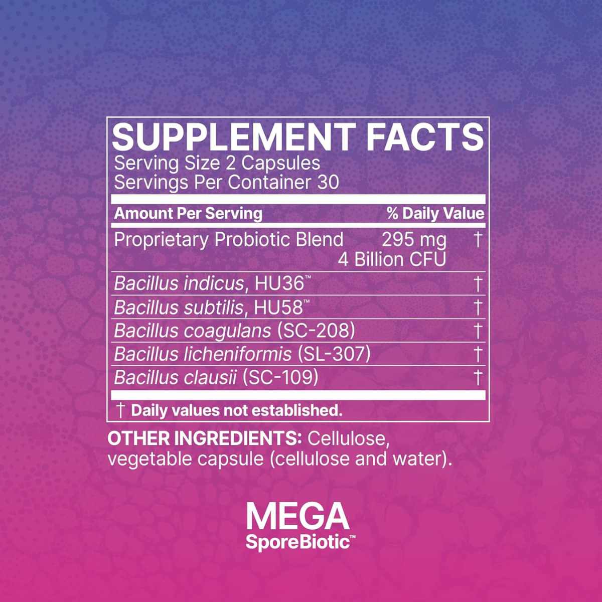 Microbiome Labs Mega Spore Biotic - 60 Cápsulas