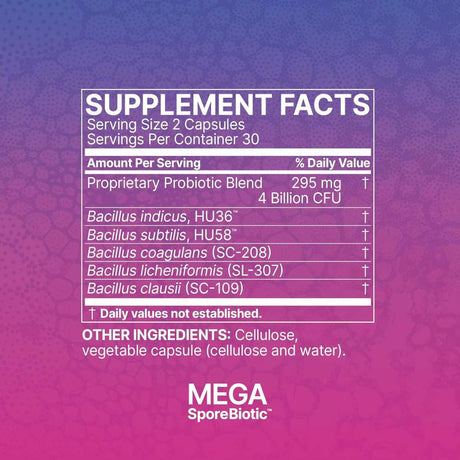 Microbiome Labs Mega Spore Biotic - 60 Cápsulas