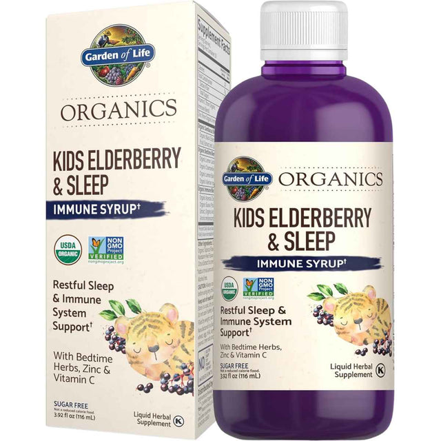 Jarabe inmunológico de saúco orgánico para niños - 116 ml