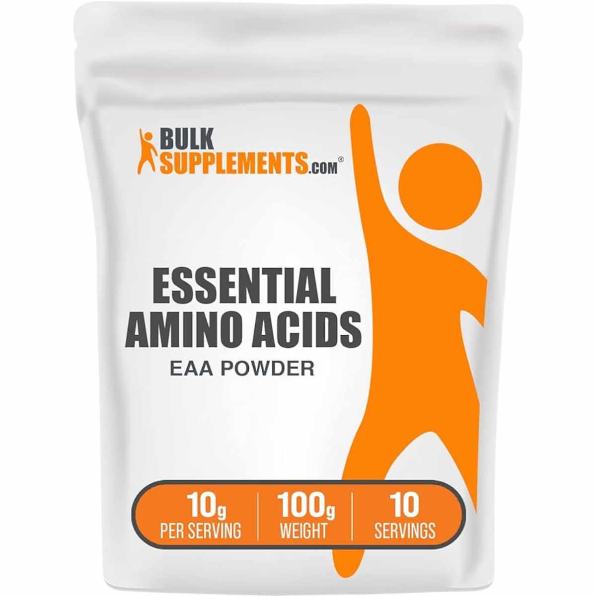 BulkSupplements.com Aminoácidos Esenciales (EAA) - 100 g - Haz Tu Pedido
