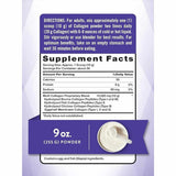 Nature's Truth Polvo de Multi-Colágeno Tipo I, II, III, V, X - 255  g - Tabla Nutricional - Haz Tu Pedido
