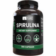 Pure Organic Ingredients Espirulina  - 365  Cápsulas - Haz Tu Pedido
