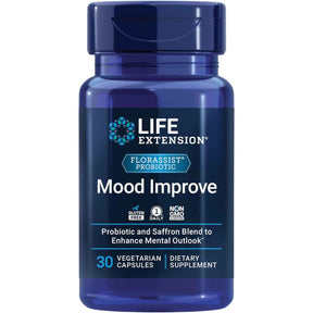 Life Extension Florassist® Probiótico Mejora del Ánimo - 30 Cápsulas Vegetarianas - Haz Tu Pedido