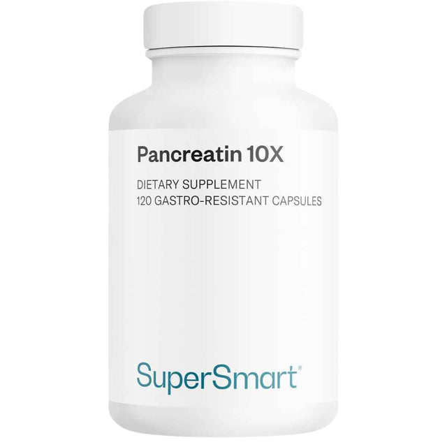 Super Smart Pancreatina - 120 Cápsulas - Haz Tu Pedido