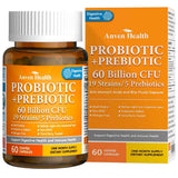 Anven Health Probióticos 19 Cepas y 5 Prebióticos 60 Mil Millones CFU - 60 Cápsulas Recubiertas - Haz Tu Pedido