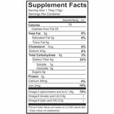 Nopalina Fibra de Semilla de Lino  - 907  g - Tabla Nutricional - Haz Tu Pedido