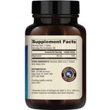 Dr. Mercola Hidrógeno Molecular H2 - 90 Tabletas - Tabla Nutricional - Haz Tu Pedido