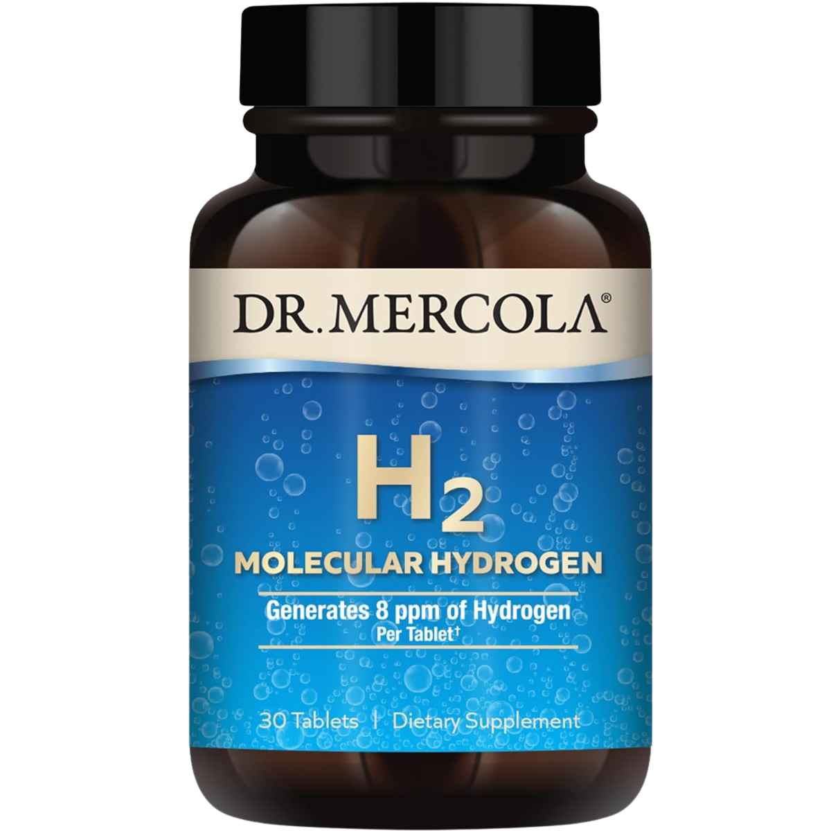 Dr. Mercola Hidrógeno Molecular H2 - 30 Tabletas - Haz Tu Pedido