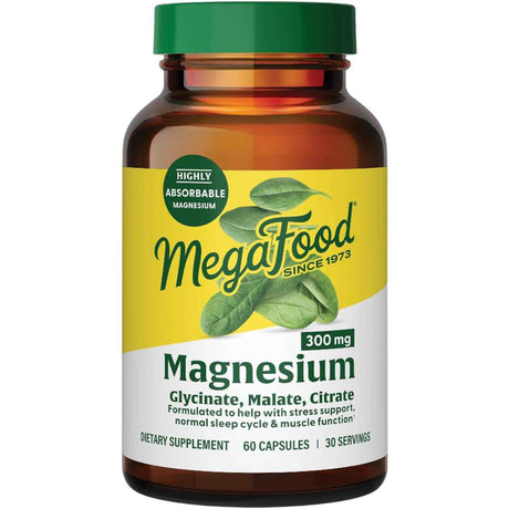 MegaFood Magnesio 300 mg - 60 Cápsulas - Haz Tu Pedido