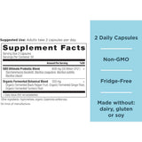 Ancient Nutrition Probióticos SBO Ultimate: Soporte Digestivo - 60 Cápsulas - Tabla Nutricional - Haz Tu Pedido