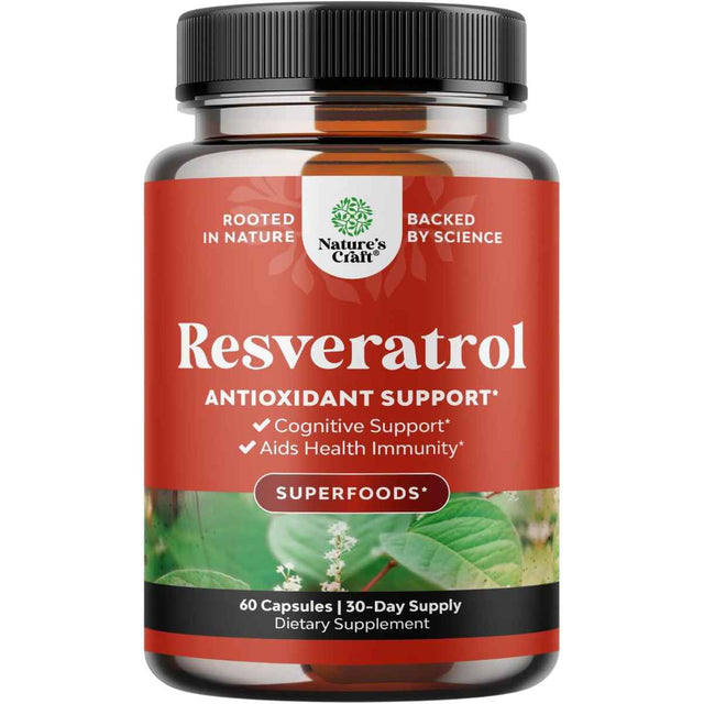 Resveratrol - 60 Cápsulas Vegetales - Haz Tu Pedido