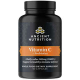 Ancient Nutrition Vitamina C con Probióticos - 60 Cápsulas - Haz Tu Pedido