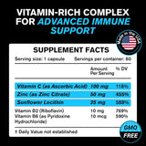 Oroline Nutrition Zinc Con Vitamina C Y Complejo B - 60 Cápsulas PACK 2