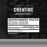 Jacked Factory Monohidrato de Creatina 5000 mg - 425 g - Tabla Nutricional - Haz Tu Pedido
