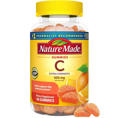 Nature Made Vitamin C 500 mg - 60 Gomitas - Haz Tu Pedido
