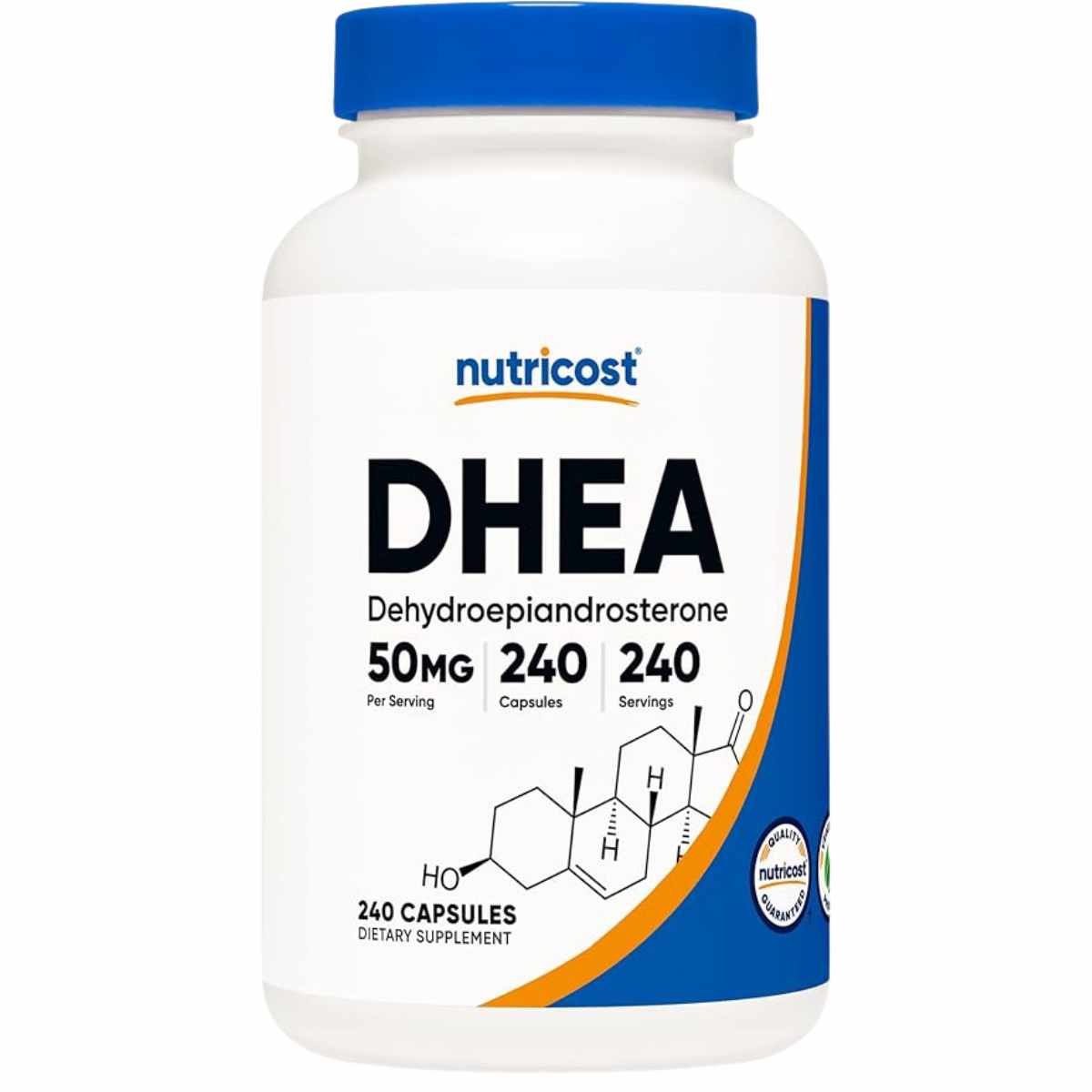 Nutricost DHEA  50 mg - 240 Cápsulas - Haz Tu Pedido
